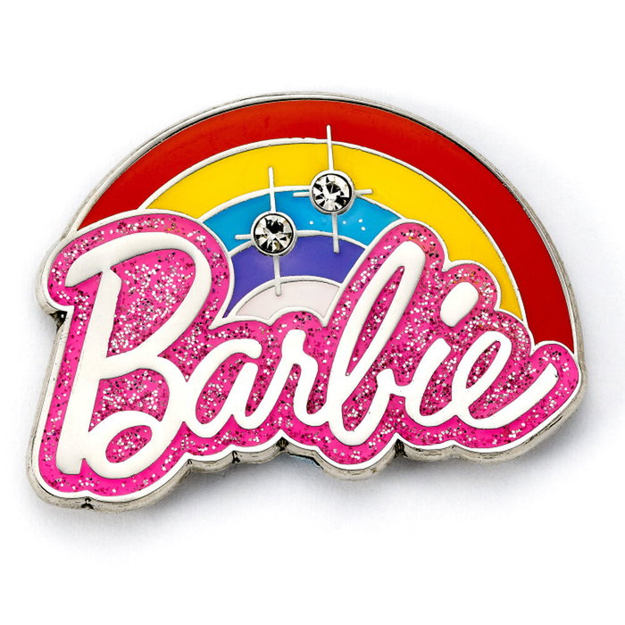 THE CARAT SHOP Pin Rainbow Logo Barbie