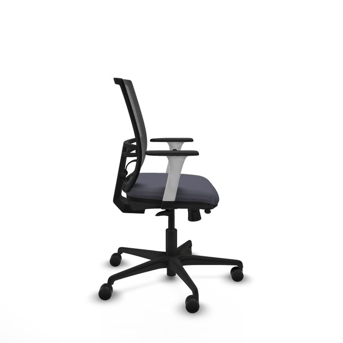 PIQUERAS Y CRESPO Silla de oficina Yunquera con mecanismo Sincro/Traslack, Gris oscuro y Negro PIQUERAS Y CRESPO Silla de oficina Yunquera con mecanismo Sincro/Traslack, Gris oscuro y Negro