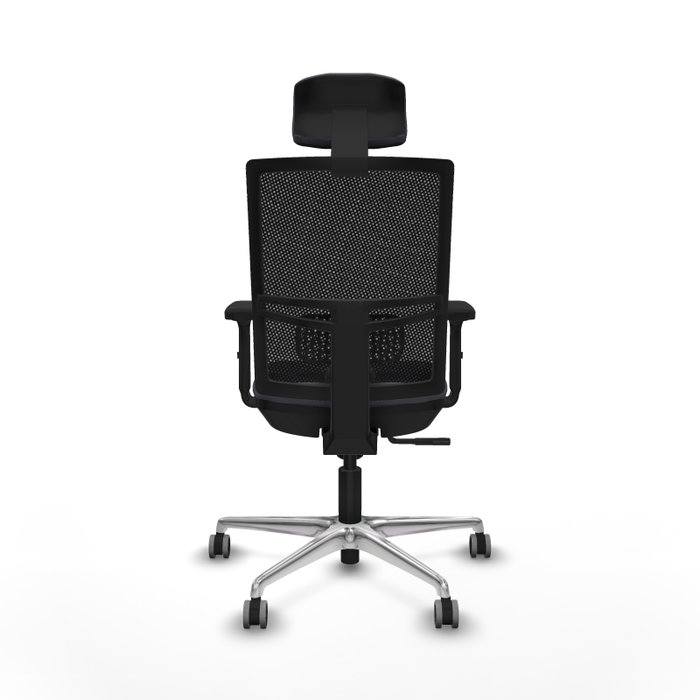 PIQUERAS Y CRESPO Silla de oficina Yunquera con mecanismo Sincro, Gris oscuro y Negro PIQUERAS Y CRESPO Silla de oficina Yunquera con mecanismo Sincro, Gris oscuro y Negro