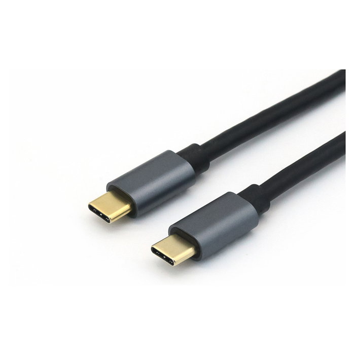 Equip Cable USB-C a USB-C 3.2 Gen 2, 0.5m, Negro Equip Cable USB-C a USB-C 3.2 Gen 2, 0.5m, Negro