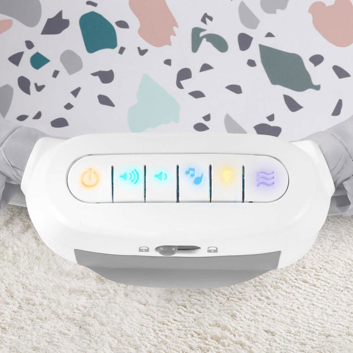 Fisher-Price Cuna Moisés Plegable Con Proyecciones GWD36 Mattel para Bebés +0 Meses