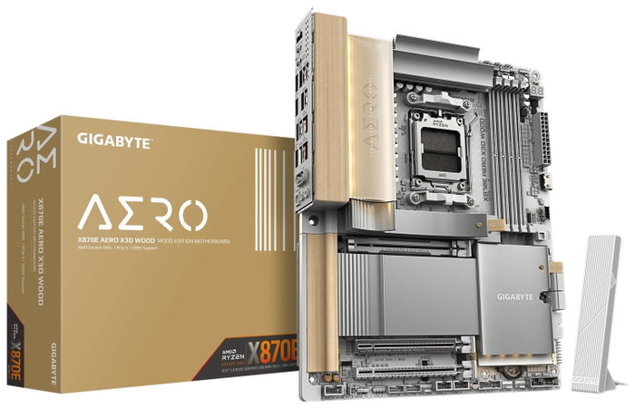 Gigabyte X870E AERO X3D WOOD Gigabyte X870E AERO X3D WOOD