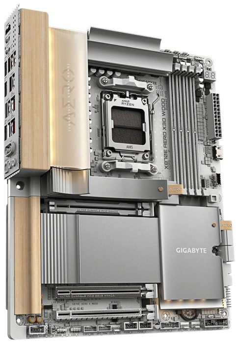 Gigabyte X870E AERO X3D WOOD Gigabyte X870E AERO X3D WOOD