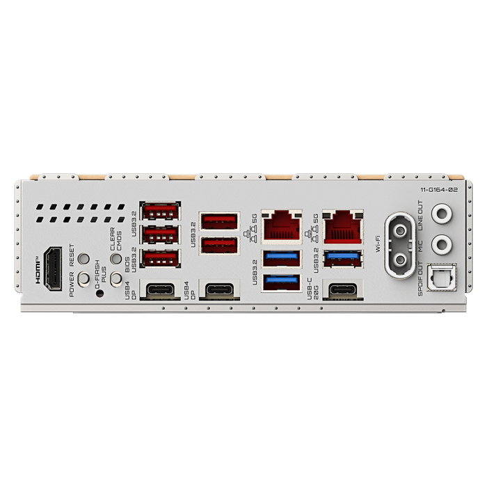 Gigabyte X870E AERO X3D WOOD ATX Blanco