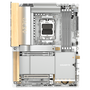 Gigabyte X870E AERO X3D WOOD ATX Blanco