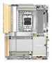 Gigabyte X870E AERO X3D WOOD ATX Blanco