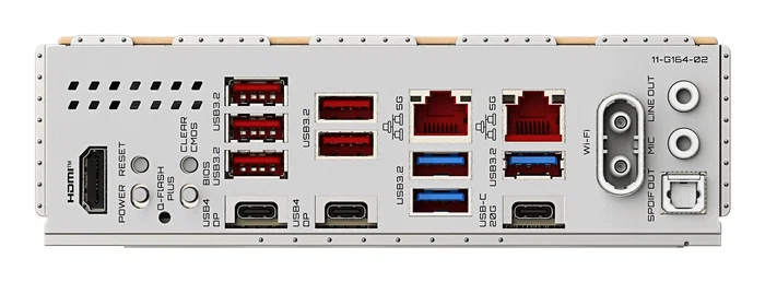 Gigabyte X870E AERO X3D WOOD ATX Blanco