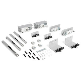 TERNO STAR FLUID Kit Correderas 2/3 Puertas Puertas Espesor 28-40mm