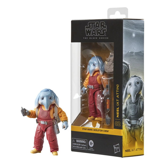 Star Wars: Skeleton Crew Black Series Figura Neel (At Attin) 15 cm