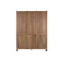 Vitrina Home ESPRIT Cristal madera de teca 160 X 45 X 210 CM
