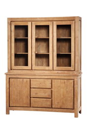 DKD Home Decor Vitrina Balines Marron 164 x 47 x 211.5 cm