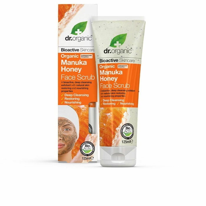Dr. Organic Exfoliante Facial Miel de Manuka 125 ml