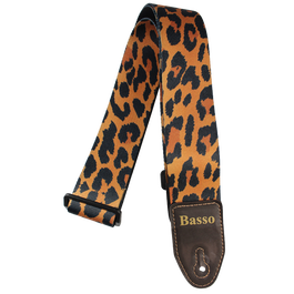 Correa Basso para Guitarra y Bajo Serie Salvaje Jaguar