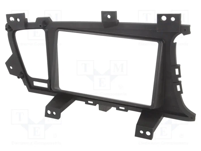 ACV Bastidor de montaje de radio 2 DIN para Kia Optima (2011-2013) Negro