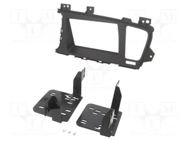 ACV Bastidor de montaje de radio 2 DIN para Kia Optima (2011-2013) Negro