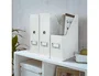 LEITZ Revistero Click&Store Plegable A4 Blanco