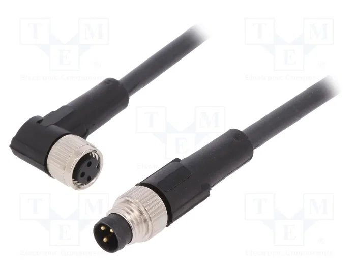 LAPP UNITRONIC SENSOR M8-M8 Cable para Sensores de 2m, 3 Pines LAPP UNITRONIC SENSOR M8-M8 Cable para Sensores de 2m, 3 Pines