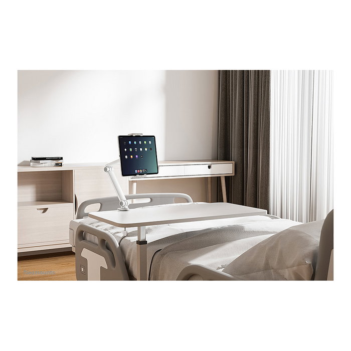 Neomounts DS15-545WH1 Soporte para Tableta con Abrazadera de Escritorio Blanco