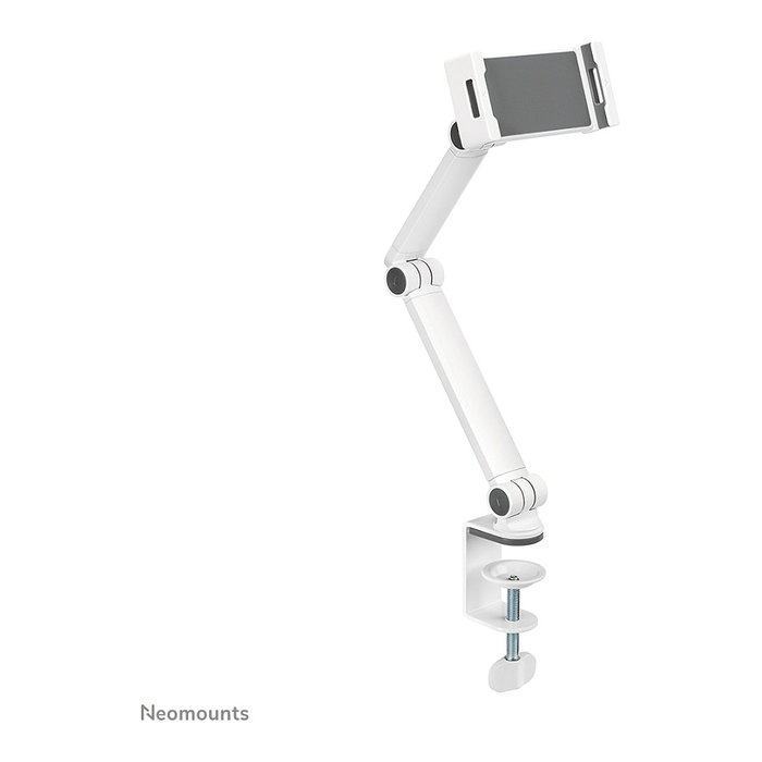 Neomounts DS15-545WH1 Soporte para Tableta con Abrazadera de Escritorio Blanco