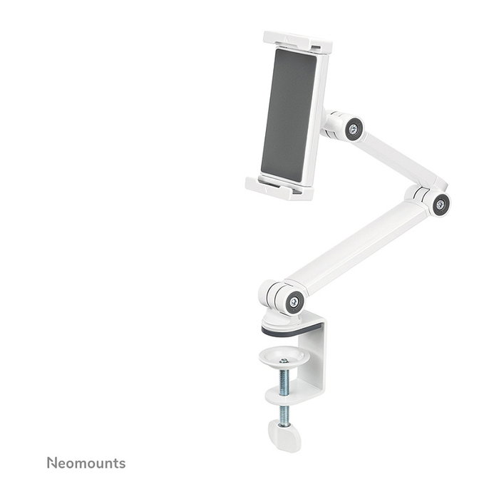 Neomounts DS15-545WH1 Soporte para Tableta con Abrazadera de Escritorio Blanco
