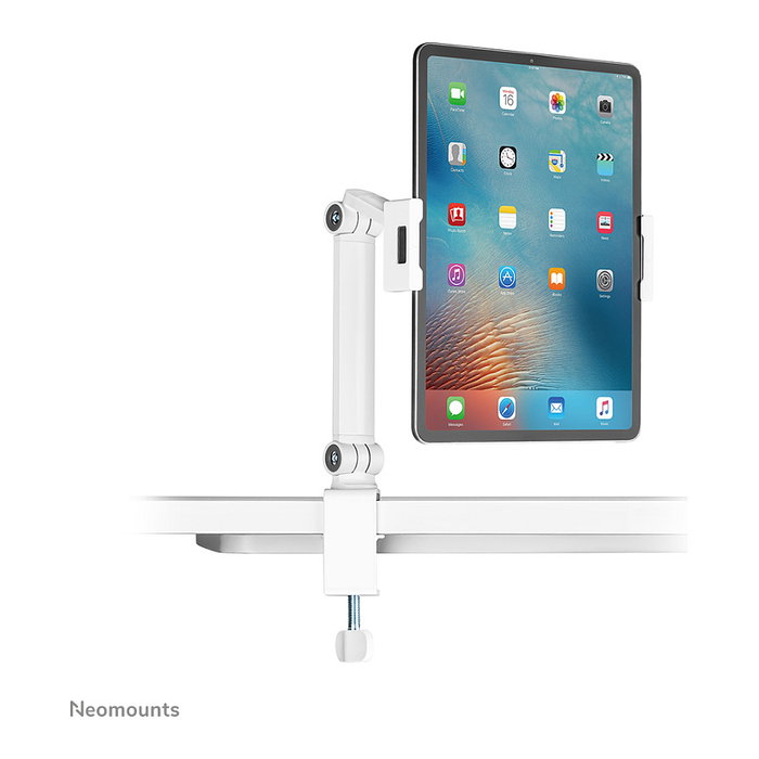 Neomounts DS15-545WH1 Soporte para Tableta con Abrazadera de Escritorio Blanco