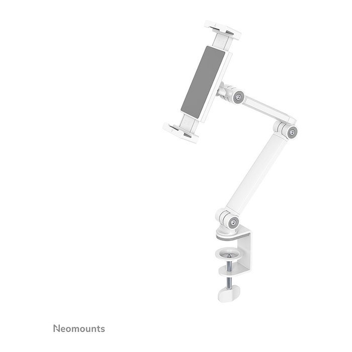 Neomounts DS15-545WH1 Soporte para Tableta con Abrazadera de Escritorio Blanco