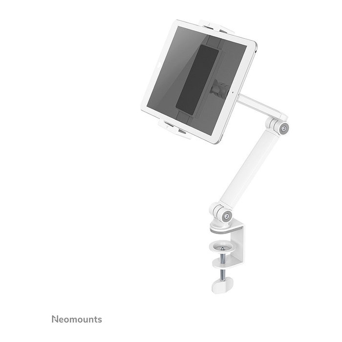 Neomounts DS15-545WH1 Soporte para Tableta con Abrazadera de Escritorio Blanco