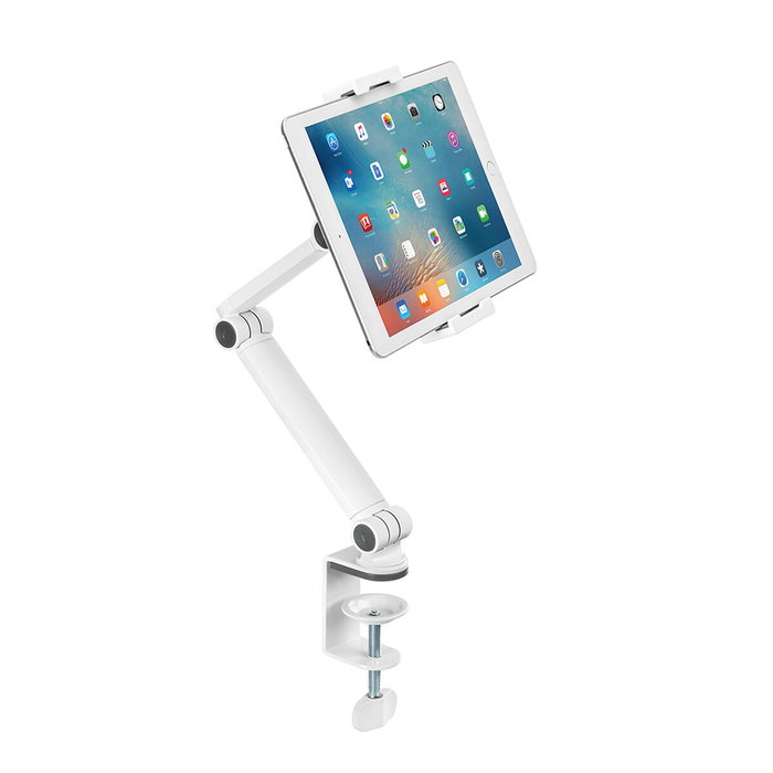 Neomounts DS15-545WH1 Soporte para Tableta con Abrazadera de Escritorio Blanco