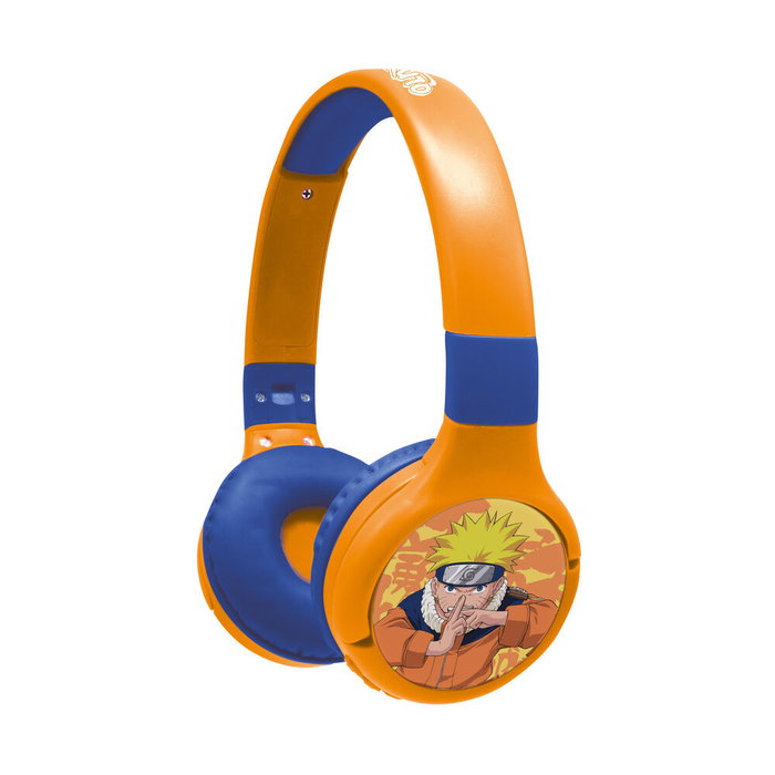 Lexibook Auriculares Naruto Shippuden Plegables Bluetooth y con Cable