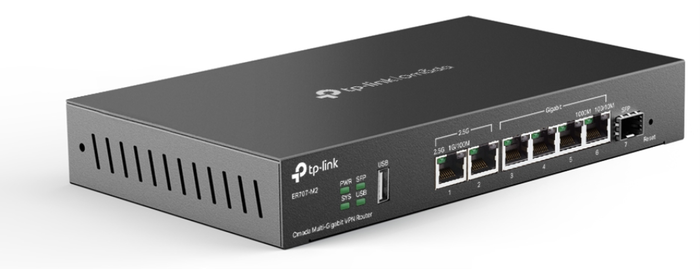 TP-Link ER707-M2 Omada Router VPN Multi-Gigabit 2.5G Negro