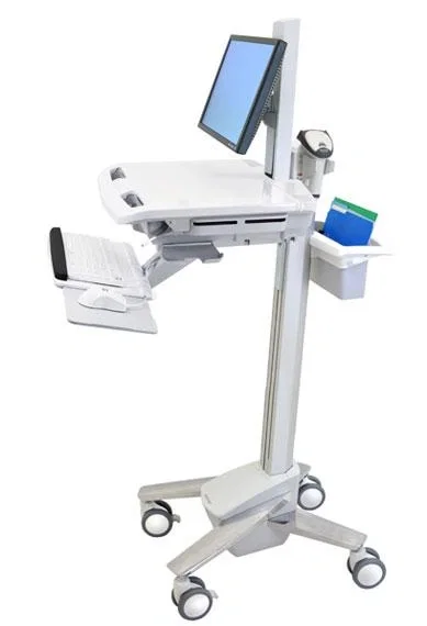 Ergotron StyleView EMR Cart with LCD Pivot Blanco