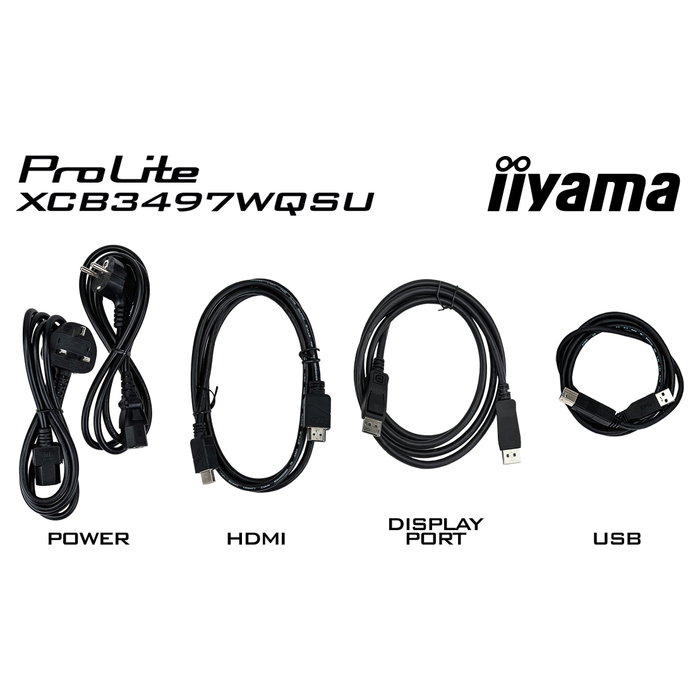 Iiyama ProLite XCB3494WQSU-B1 Monitor Curvo 34 Pulgadas UWQHD 120Hz VA
