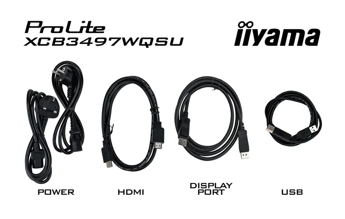 Iiyama ProLite XCB3494WQSU-B1 Monitor Curvo 34 Pulgadas UWQHD 120Hz VA