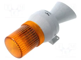 AUER SIGNAL Señalizador Luminoso y Sonoro KLF Naranja 24VDC