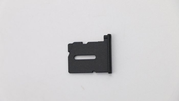 Lenovo SIM tray assembly for Lenovo devices, black color, designed to securely hold SIM cards, compatible with Bumblebee-1 models.