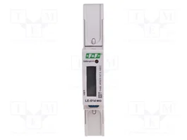 F&F Contador Digital Monofásico para Raíl DIN 5A