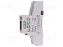 F&F Contador Digital Monofásico para Raíl DIN 5A