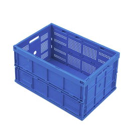 CONGOST Contenedor Plegable PERF con Tapa para Almacenaje, 60 x 40 x 31.5 cm