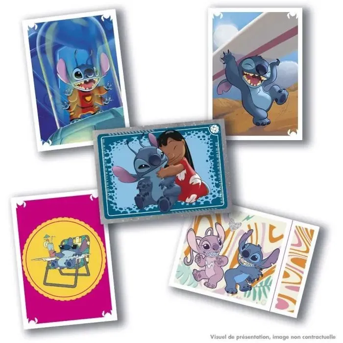 Panini PAN8051708025965 Blíster 13 Fundas + 1 Regalo STITCH 2 MY SUPER SCRAPBOOK 70 Pegatinas