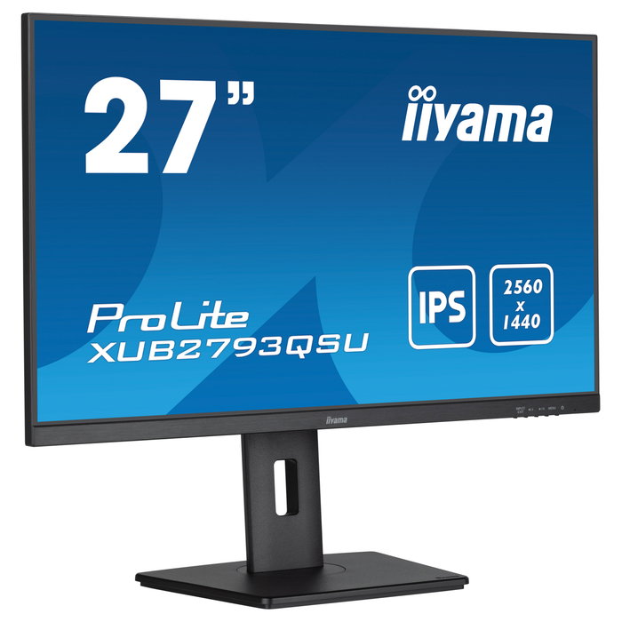 Iiyama ProLite XUB2793QSU-B7 Monitor 27'' WQHD IPS 100Hz Negro Iiyama ProLite XUB2793QSU-B7 Monitor 27'' WQHD IPS 100Hz Negro
