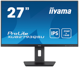 iiyama ProLite XUB2793QSU-B7 Monitor 27 pulg. IPS WQHD 100Hz Negro