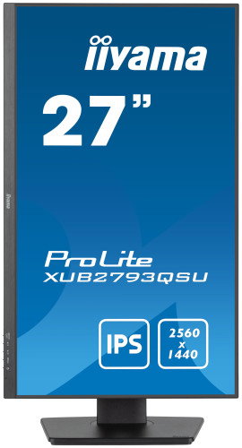Iiyama ProLite XUB2793QSU-B7 Monitor 27'' WQHD IPS 100Hz Negro Iiyama ProLite XUB2793QSU-B7 Monitor 27'' WQHD IPS 100Hz Negro