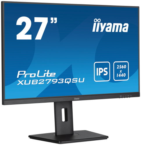 Iiyama ProLite XUB2793QSU-B7 Monitor 27'' WQHD IPS 100Hz Negro Iiyama ProLite XUB2793QSU-B7 Monitor 27'' WQHD IPS 100Hz Negro