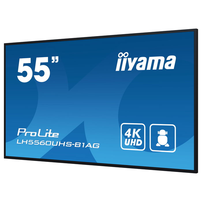 Iiyama LH5560UHS-B1AG Pizarra Digital de Caballete 55 pulg 4K Ultra HD Android 11 Iiyama LH5560UHS-B1AG Pizarra Digital de Caballete 55 pulg 4K Ultra HD Android 11