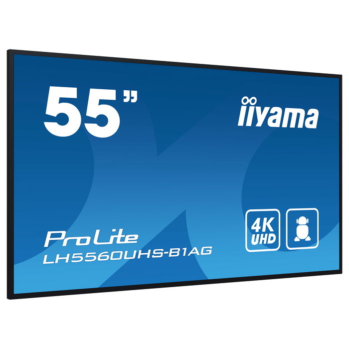 Iiyama LH5560UHS-B1AG Pizarra Digital de Caballete 55 pulg 4K Ultra HD Android 11 Iiyama LH5560UHS-B1AG Pizarra Digital de Caballete 55 pulg 4K Ultra HD Android 11