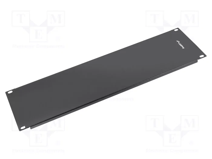 Lanberg AK-1404-B Panel ciego 3U 19 pulgadas Negro