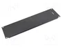 Lanberg AK-1404-B Panel ciego 3U 19 pulgadas Negro