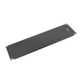 Lanberg AK-1404-B Panel ciego 3U de 19 pulgadas, Negro
