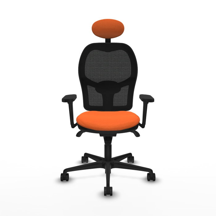 PIQUERAS Y CRESPO Silla de oficina Jorquera Naranja y Negro PIQUERAS Y CRESPO Silla de oficina Jorquera Naranja y Negro