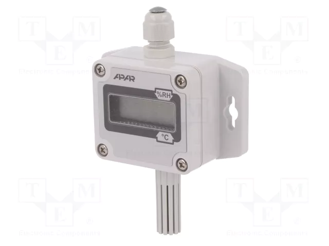 APAR AR252/LCD/I Transductor de Temperatura y Humedad con LCD
